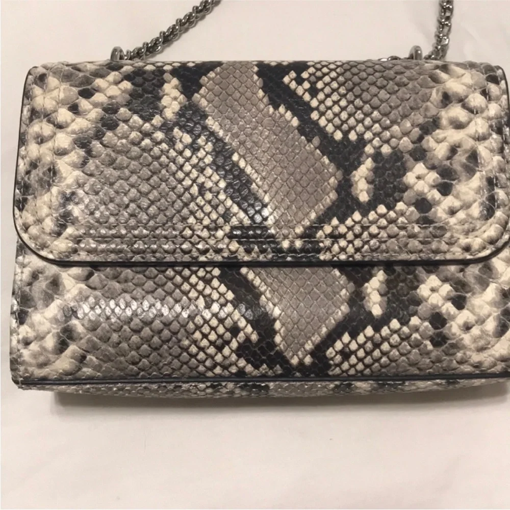 Tory Burch Fleming Snakeskin crossbody - Picture 1 of 1